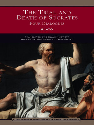 cover image of The Trial and Death of Socrates (Barnes & Noble Library of Essential Reading)